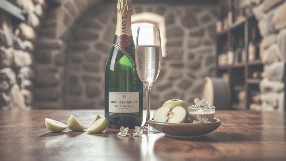 Jakie aromaty można wyczuć w szampanie Moët & Chandon Brut Impérial?
