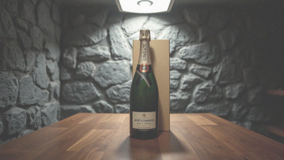 Jak wygląda butelka Moët & Chandon Brut Impérial?