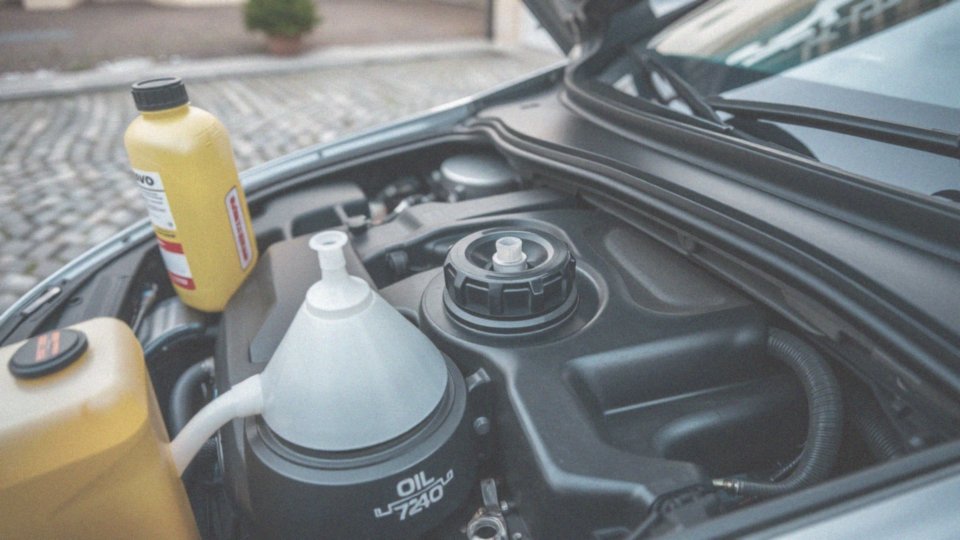 Jak uzupełniać olej w Volvo V40 2.0 diesel?