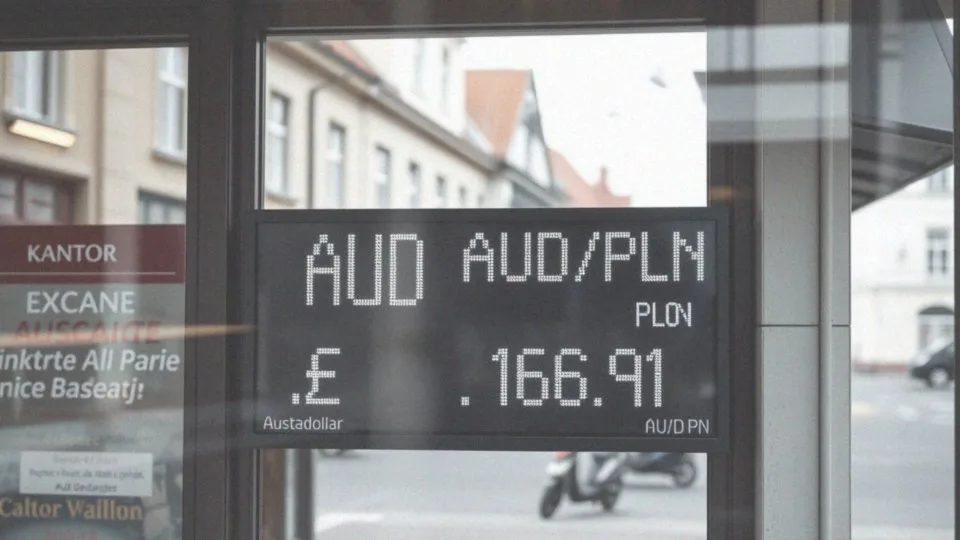 Dolar australijski PLN – aktualny kurs i przelicznik AUD na PLN